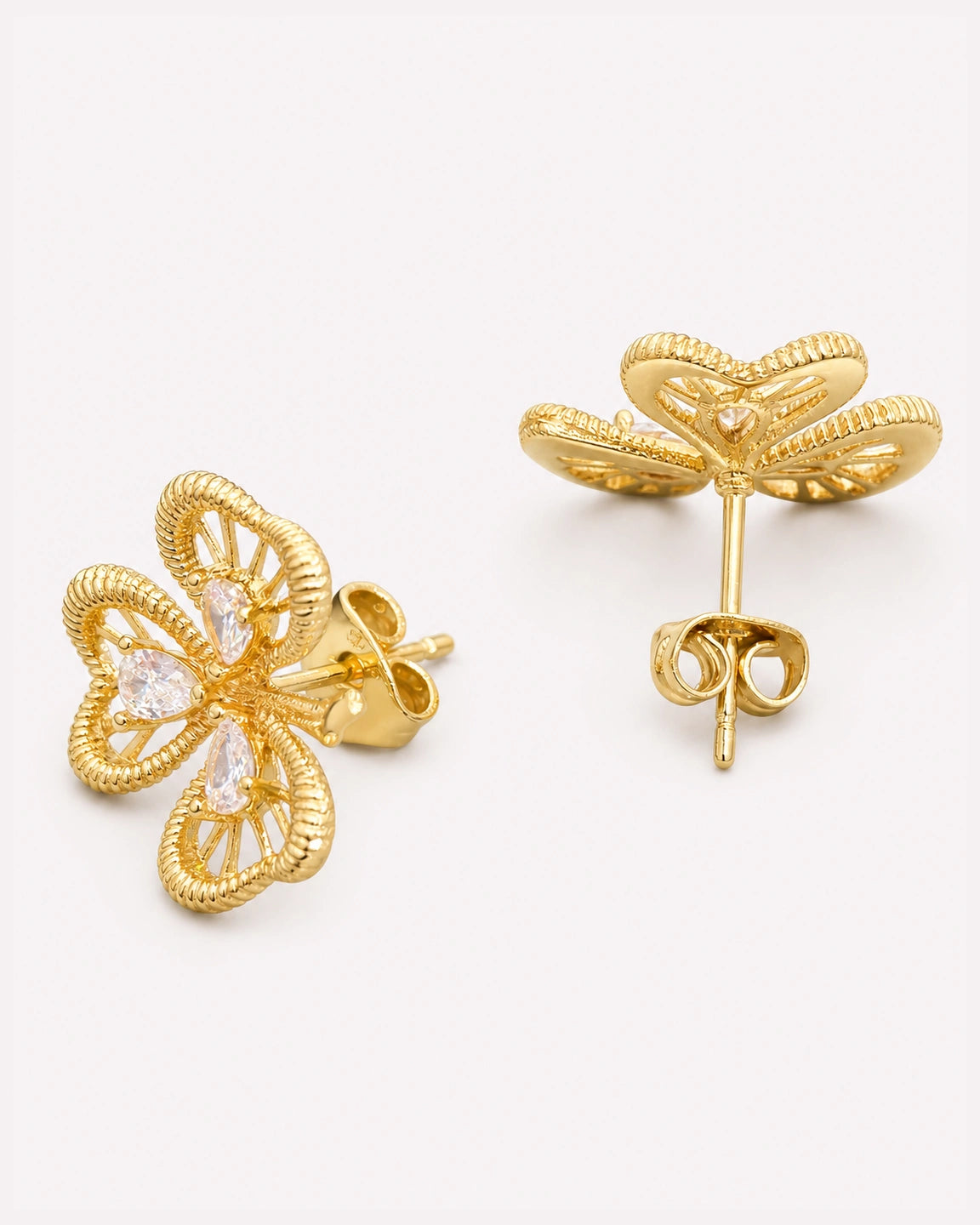 Copper 14K Gold Plated 925 Silver Needle