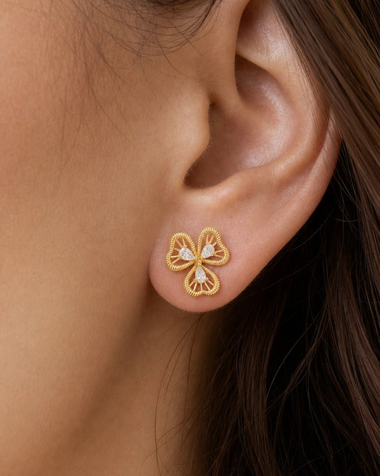 Copper 14K Gold Plated 925 Silver Needle